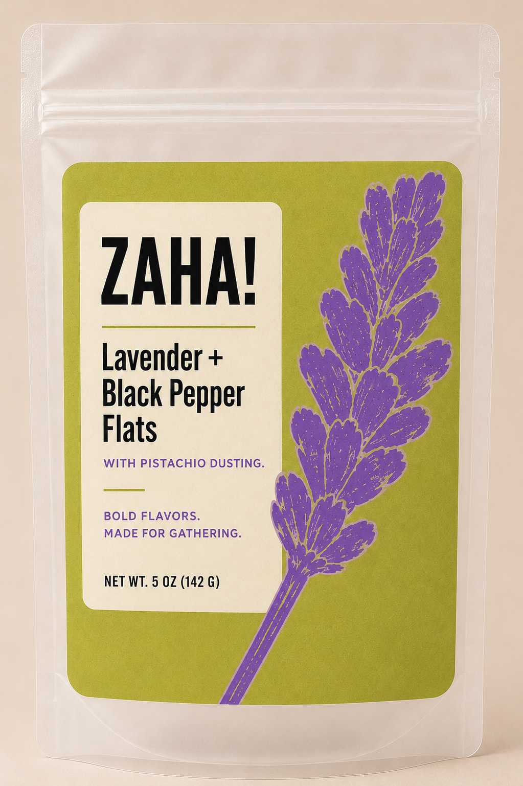 Lavender + Black Pepper Flats